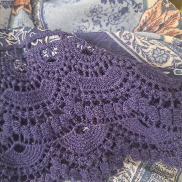 Rewind Womens Cover Up Cardigan Sheer Gypsy Hippie Chic Whimsigoth Fairy Large - Picture 7 of 10